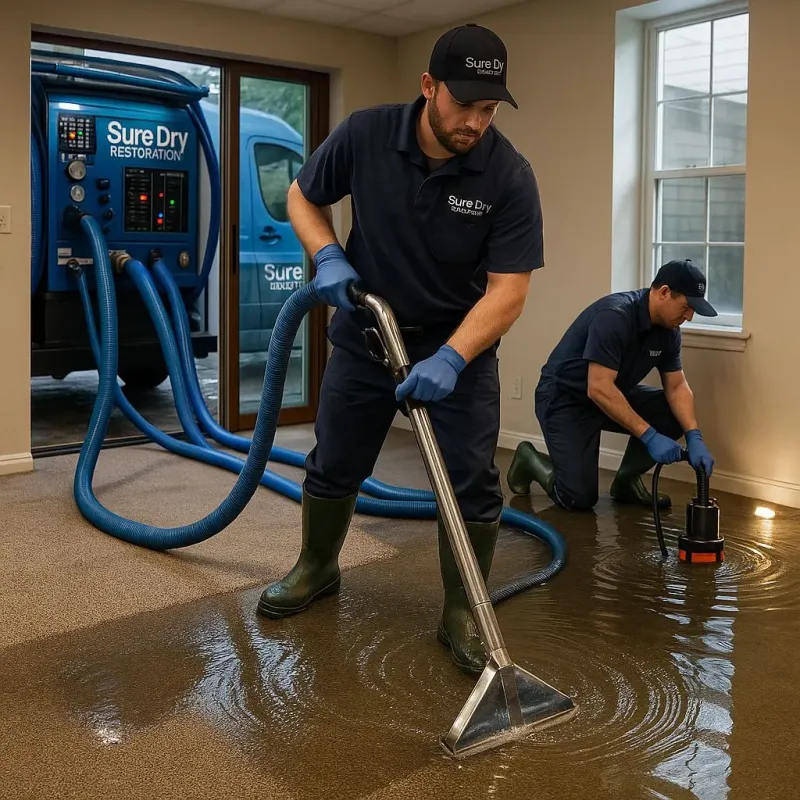 Water Extraction and Removal process in San Mateo, CA